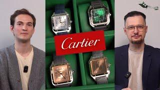 Коллекционер: редкие часы Cartier Santos и Santos-Dumont
