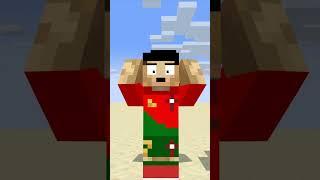 Ronaldo vs Herobrine vs Steve vs Entity vs Mash Power Kick Challenge #minecraft #trending #shorts