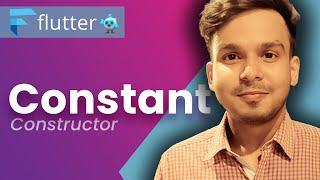 Constant Constructor in Dart | Dart for Flutter | #49 | Hindi