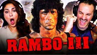 RAMBO III (1988) Movie Reaction! | First Time Watch | Sylvester Stallone