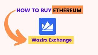 Buy Ethereum from Wazirx