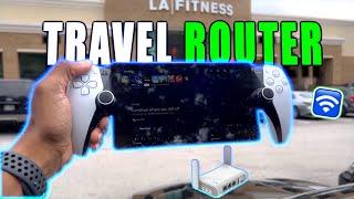 Using Playstation Portal & Travel Router Outdoors | Its Possible!