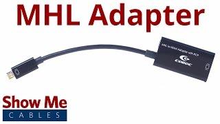 5 Pin Micro USB to HDMI MHL Adapter #3613