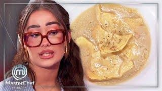 "Sabía que era un truño": Así es el plato de pasta de Marina | MasterChef Celebrity 9