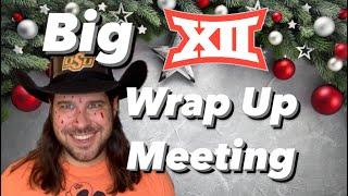 Big 12 Wrap Up Meeting (2023)