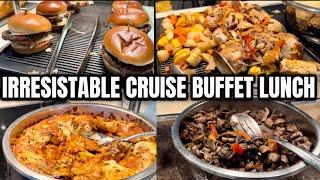 LUNCH BUFFET AT ROYAL CARIBBEAN HARMONY OF THE SEAS #royalcaribbean #cruise #cruiseship #cruiselife