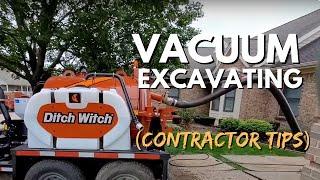 For Contractors Only [ How Much You Should Charge ] Ditch Witch Vacuum Excavator Easy Safe Digging