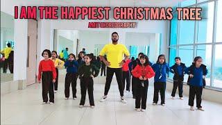 I Am The Happiest Christmas Tree | Kids Dance On Christmas  Song | Choreography by Amit