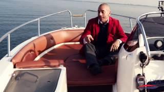 AS MARINE 590 OPEN Barca Usata Lago di Garda [ prova in acqua ]