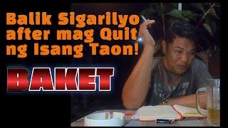 balik sigarilyo after mag quit ng isang taon, nasirang pangako smoking relapse