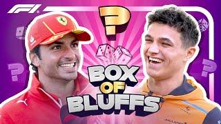 'Look At Me, I’m The Captain Now' | Box Of BLUFFS! | Featuring Carlos Sainz & Lando Norris