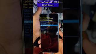 HOW TO HARD RESET TECNO SPARK GO 2023! Tecno go 2023 Patten,pin, password Unloc!!#tecnosparkgo2023