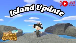  Hawthorn: Island Update & Making a Rock Garden | Animal Crossing New Horizons