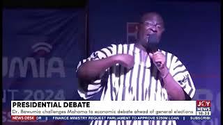 Presidential Debate: Dr. Bawumia challenges Mahama to economic debate ahead of election 2024
