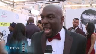 48th NAACP Image Awards Red Carpet:  Omar J  Dorsey