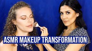 ASMR  Beautiful Makeup Transformation (Face Brushing)  1 Hour Ultra Relaxing