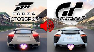 I Compared 25 Engine Sounds! | Forza Motorsport VS Gran Turismo 7