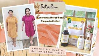 BB NAIK DRASTIS SETELAH MELAHIRKAN? | INI CARA MENURUNKAN BB BERLEBIH TANPA DIET KETAT | DETOSLIM