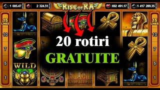 RISE of RA | Bonus Superbet, cum CASTIGI si cum JOCI 20 rotiri GRATUITE la SUPERSPIN | Bet for Fun