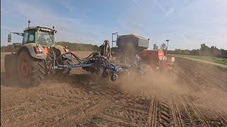 Siejemy poletko kukurydzy Farmsaat  Zasypywanie Agregatu ST