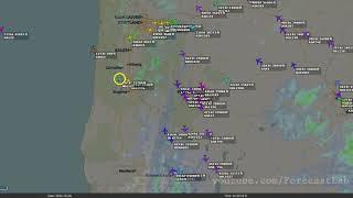 ATC audio composite of the incident that happened out in Oregon last Saturday