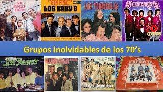 Grupos inolvidables de los 70's