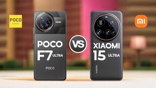 Poco F7 Ultra 5G Vs Xiaomi 15 Ultra 5G
