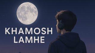"Khamosh Lamhe – Lo-fi Hindi Song | Sad Chill Beats for Late Night Vibes"
