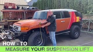 How to Measure Your Suspension Lift