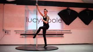 LucyPole TUTORIALS - Beginner - Cross Legged Fireman