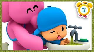  POCOYO ENGLISH - Learn to Recycle: Garbage In The Lake [92 min] Full Episodes |VIDEOS & CARTOONS