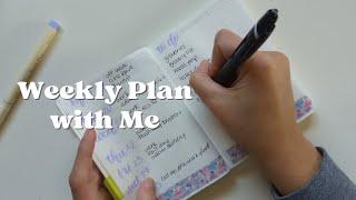 weekly plan with me | a6 Stalogy | minimal planner | minimalist planner | Nicole Makes Plans