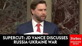 SUPERCUT: JD Vance—2024 GOP VP Nominee—Discusses The Russia-Ukraine War