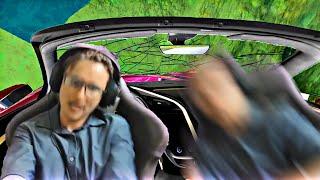 BeamNG but your dad drives off a cliff