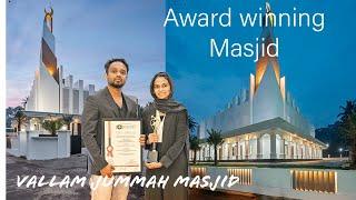 Award winning Masjid design #sheily Haroon Architects #vallam jummah masjid