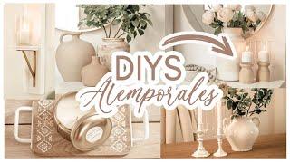 ⭐INCREIBLES DIYS QUE TIENES HACER DECORA TU CASA PEQUEÑA + IDEAS ELEGANTES y ECONÓMICAS