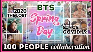 100 students & citizens who lost their Spring sing BTS Spring Day cover with ARMY