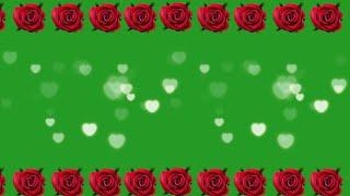 Green screen flowers moving animation II BirammaSakthiTech