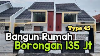 BANGUN RUMAH MINIMALIS ⁉️ Biaya 135 Juta sudah termasuk Ongkos Tukang & Bahan Material ‼️