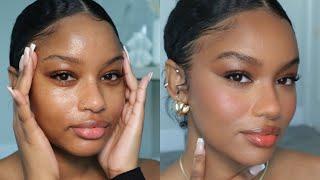 CLEAN GIRL MAKEUP TUTORIAL (NO FOUNDATION)