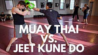 Heavy Sparring Jeet Kune Do Fighter