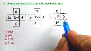 रीज़निंग /Reasoning MCQ for SSC CGL MTS Exams | Aptitude & Reasoning Tricks| Reasoning Classes |