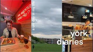 uni of york diaries | uni of york study vlog, productivity & fun