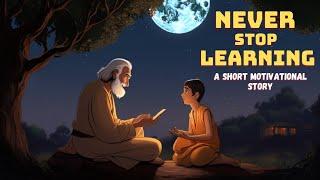 Never Stop Learning || Story In English