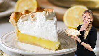 Lemon Meringue Pie (No Weepy Meringue, No Runny Filling!)