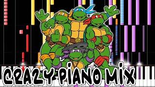 Crazy Piano Mix! TEENAGE MUTANT NINJA TURTLES Main Theme