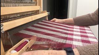 LoftyFiber Helping Hands - Warping Demo on a Schacht Wolf Loom