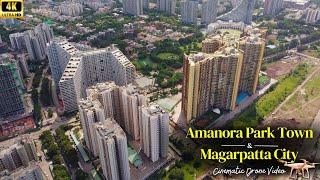 Amanora Park Town Pune | Magarpatta City 4k Drone Cinematic Video Pune | Amanora Mall | Pune IT Park