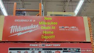 New Milwaukee Tool Deals At Home Depot!!!