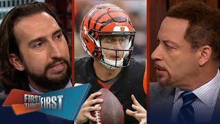 FIRST THINGS FIRST | Nick Wright reacts to Sports Illustrated's bold prediction: Joe Burrow wins MVP
